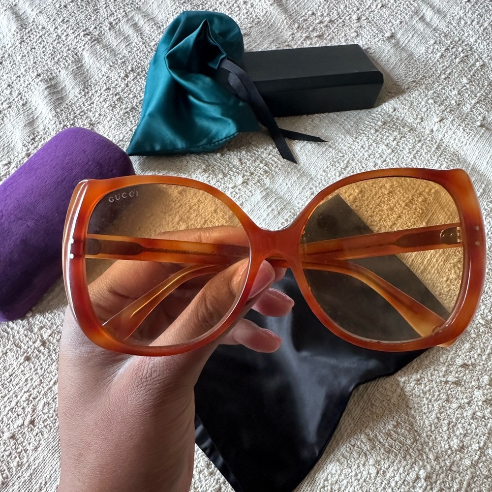 Oversized Gucci Sunglasses